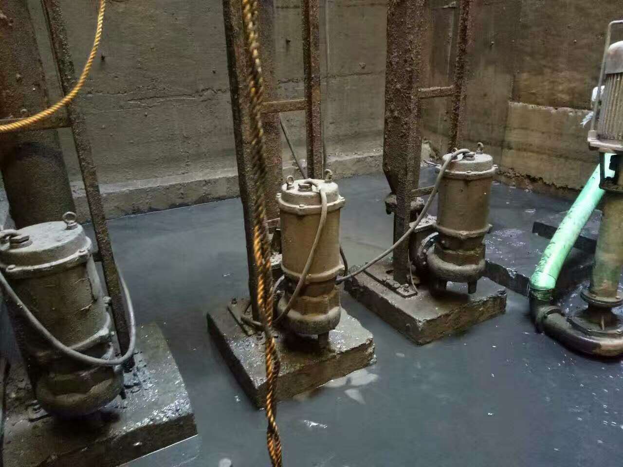 来安污水池清理